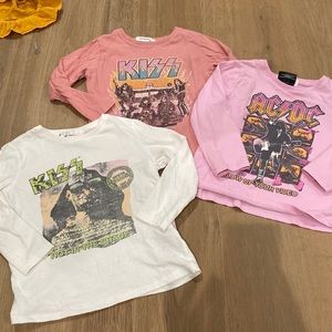 Cotton On Girl Long Sleeve Band Graphic Tee 4